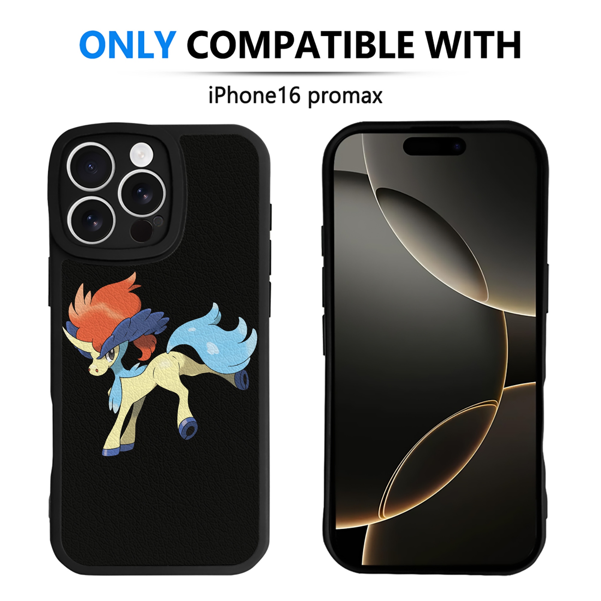 （画像用） ポケットモンスター Pokémon 【iPhone 16シリーズ対応】シリコンスマホケース（レザー調） 材質：シリコン